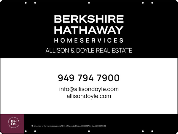 Office Sign Panel, 18"H X 24", Steel