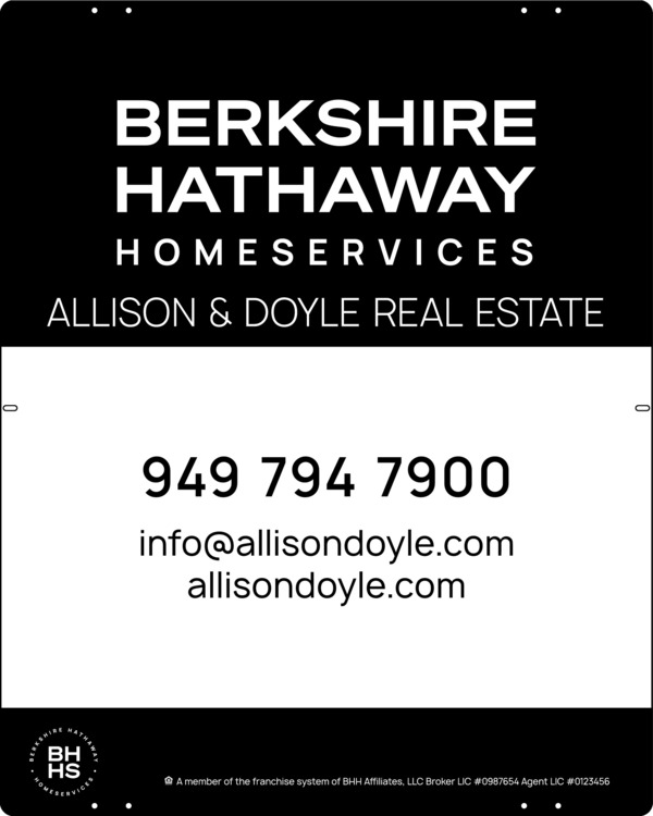 Office Sign Panel, 30"H X 24", Steel