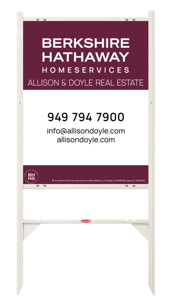 Angle Iron Frame And Office Sign Panel Unit, 30"H X 24"W, Steel