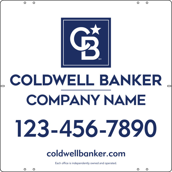 Office Sign Panel, 24"H X 24"W, .040 Aluminum