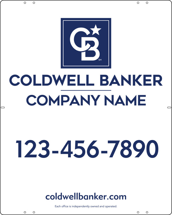 Office Sign Panel, 30"H X 24"W, .040 Alumium