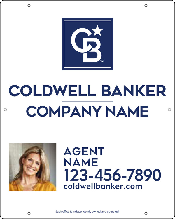 Reflective Agent Photo Hanging Sign Panel, 30"H X 24"W, .063 Aluminum