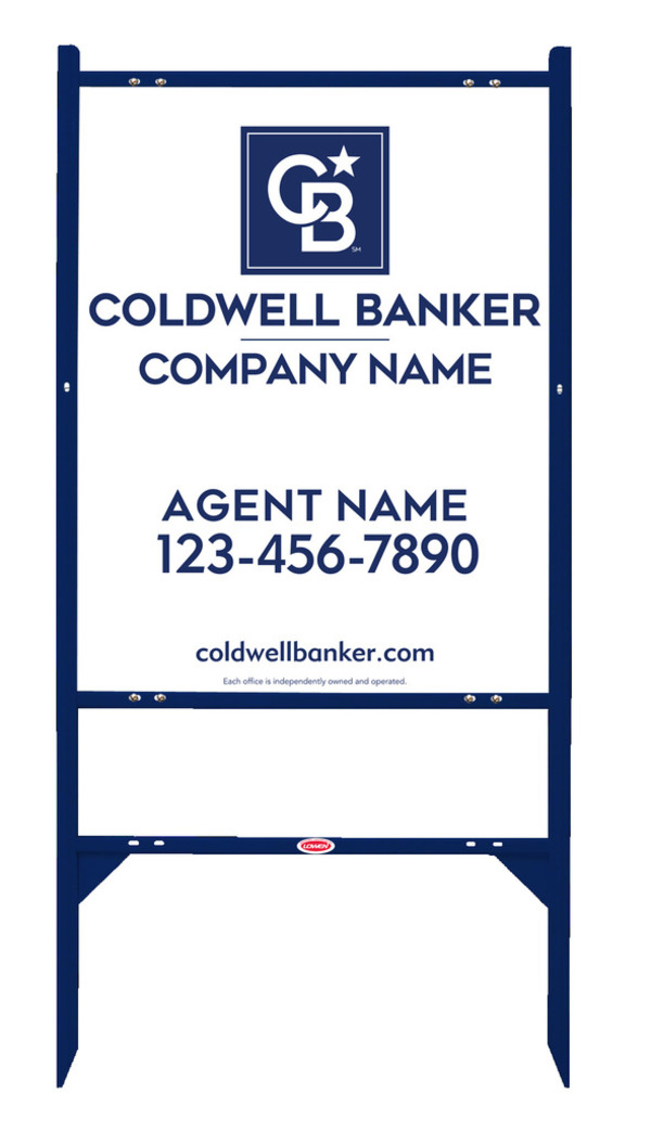 Angle Iron Frame And Reflective Agent Sign Panel Unit, 30"H X 24"W, .040 Aluminum