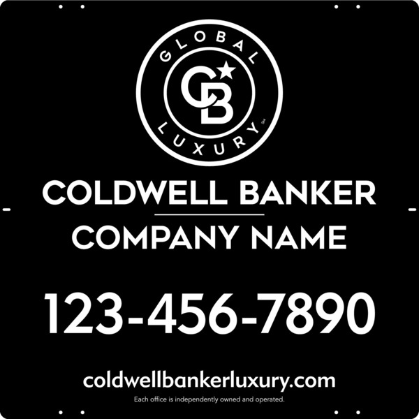 Office Sign Panel, 24"H X 24"W, .040 Aluminum