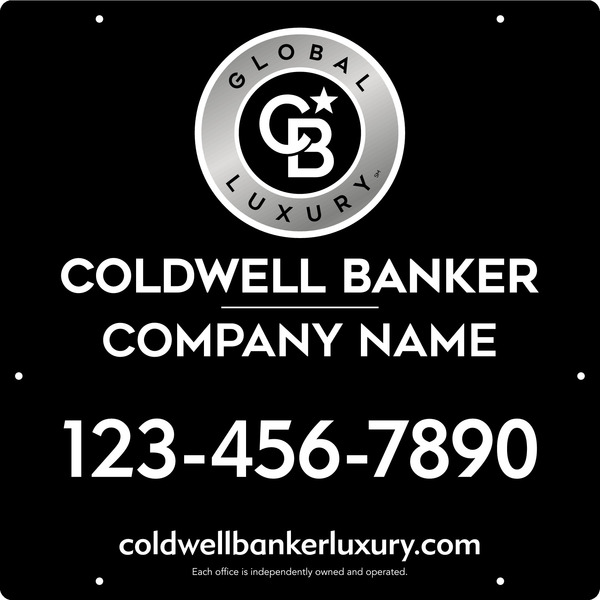 Office Hanging Sign Panel, 24"H X 24"W, .063 Aluminum