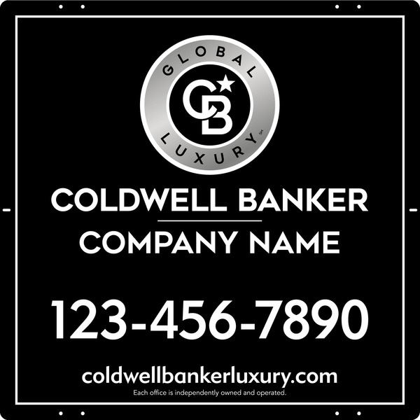 Office Sign Panel, 24"H X 24"W, .040 Aluminum