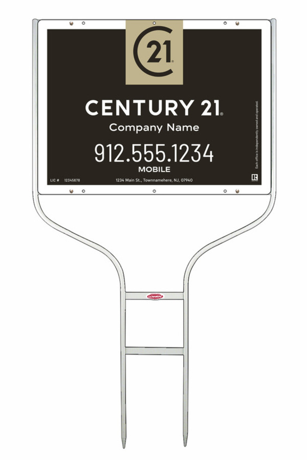 Round Rod Frame And Office Sign Panel Unit, 18"H X 24W