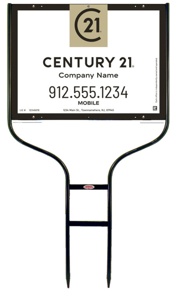 Round Rod Frame And Office Sign Panel Unit, 18"H X 24"W