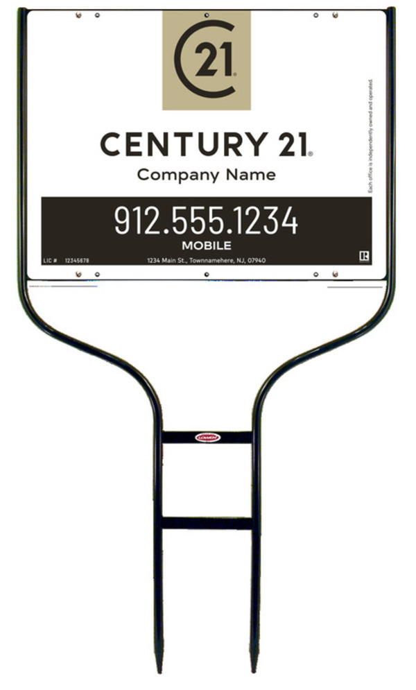 Round Rod Frame And Office Sign Panel Unit, 18"H X 24"W