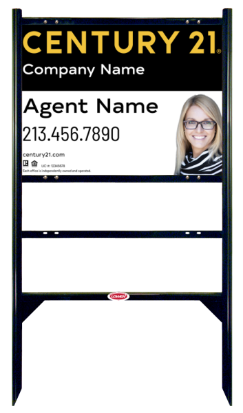 CENTURY 21&reg; Thor Frame 18x24 Steel Single Rider Premier Office - Century 21 | Lowen Sign