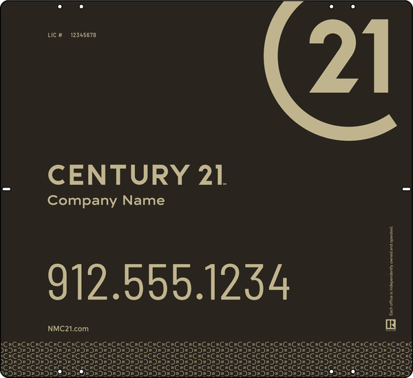 Reflective Sign Panel Df, 22"H X 24"W, 3mm Aluminum Composite