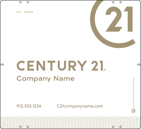 Reflective Sign Panel Df, 22"H X 24"W, 3mm Aluminum Composite