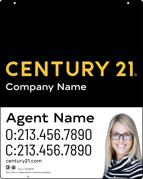 CENTURY 21&reg; Steel Hanging Panel 30x24 DF - Century 21 | Lowen Sign