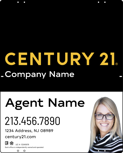 CENTURY 21&reg; Steel Yard Sign Panel 30x24 DF - Century 21 | Lowen Sign