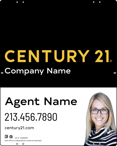 CENTURY 21&reg; Steel Yard Sign Panel 30x24 DF - Century 21 | Lowen Sign