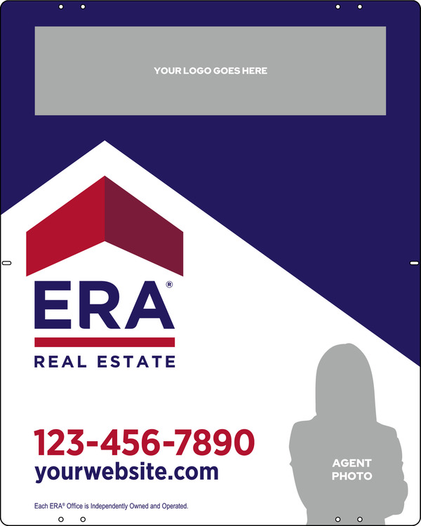 ERA&reg; Team Logo - Photo Sign Panel, 30"h x 24"w, Steel