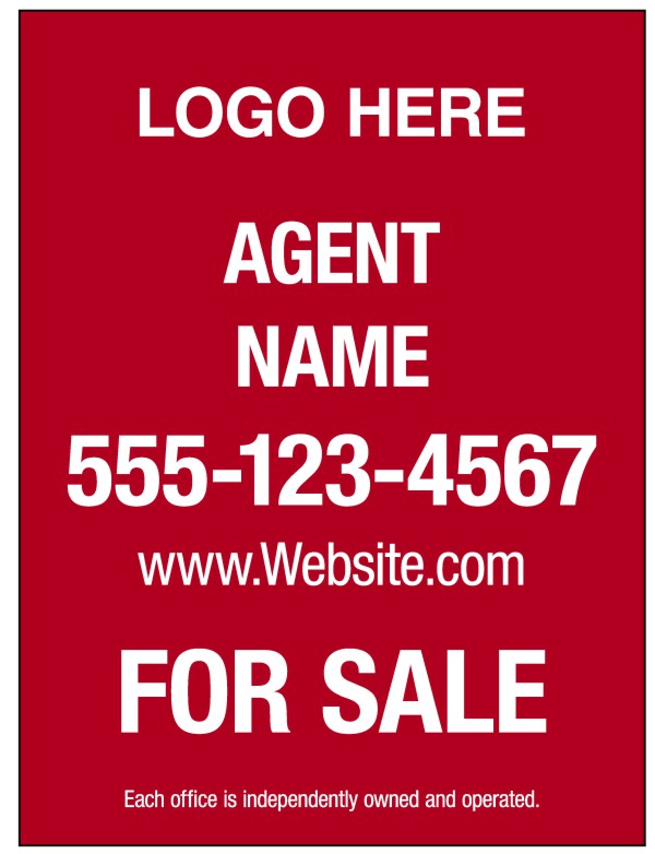 Hanging Sign Panel, 24 GA Steel 24"H X 18"W