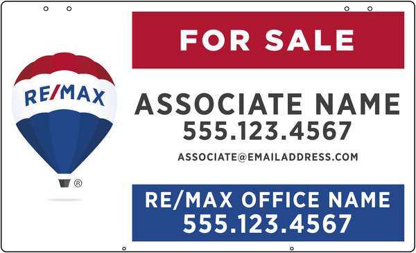 Reflective Hanging  Sign Panel, 21.5"H X 36"W, 3mm Aluminum Composite