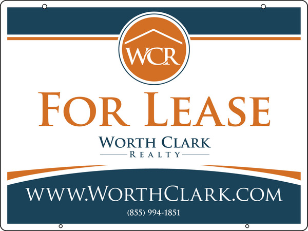 Hanging Office Sign Panel, 18"H X 24"W, Steel