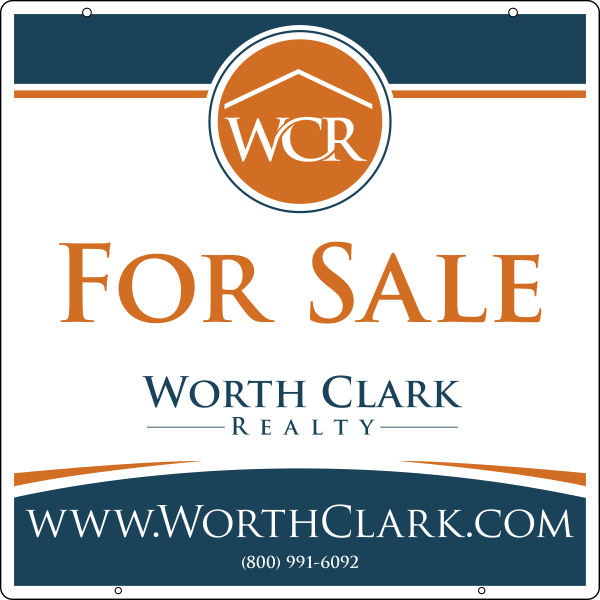 Reflective Hanging Office Sign Panel, 24"H X 24"W, Steel