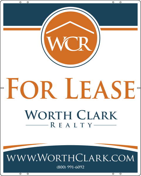 Reflective Office Sign Panel, 30"H X 24"W, Steel