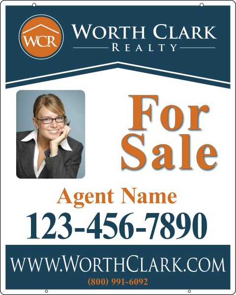 Reflective Hanging Photo Sign Panel, 30"H X 24"W, Steel