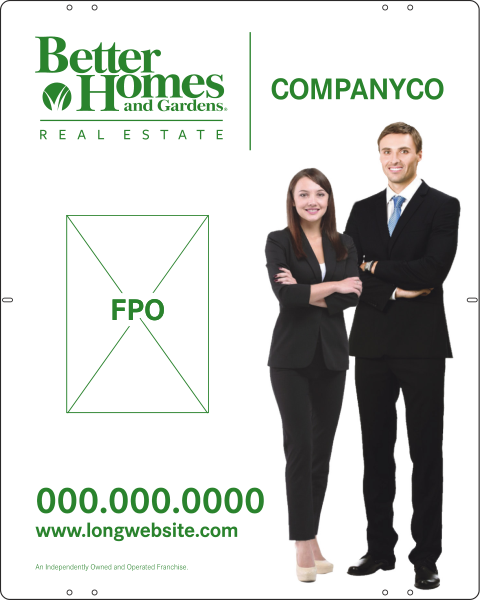 Sign Panel, 24 GA Steel 30h x 24w