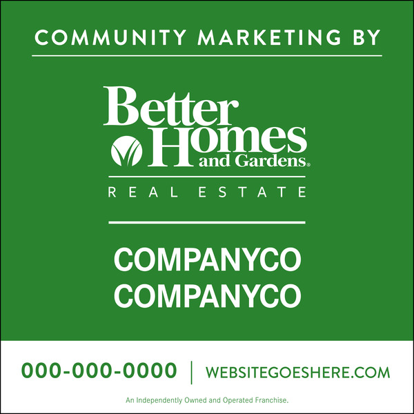 Commercial Sign Panel, SF, 48h x 48w, 3mm Aluminum Composite