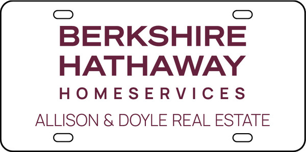 Personalized License Plates, 6h x 12w, Steel