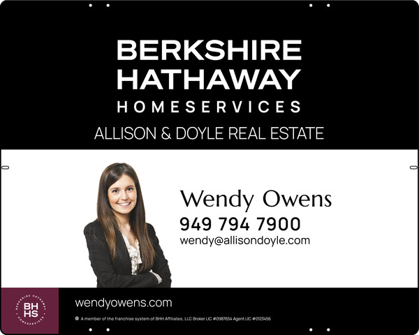 Cut Out Photo Sign Panel, 24h x 30, Steel