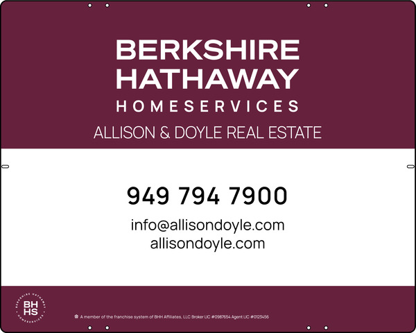 Office Sign Panel, 24h x 30, Steel