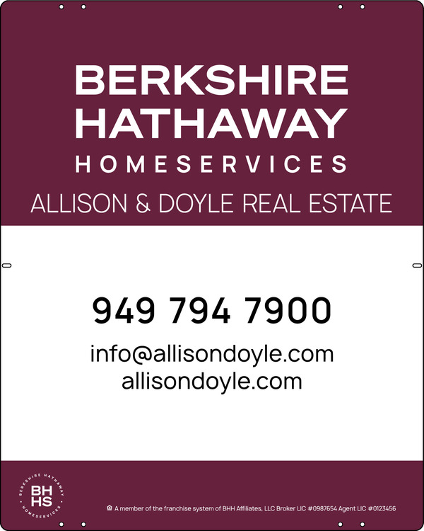 Office Sign Panel, 30h x 24, Steel