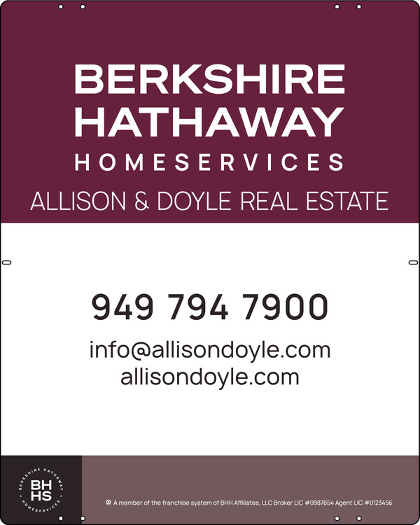 Office Sign Panel, 30h x 24, Steel