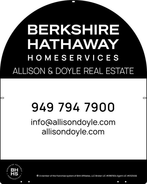 Arc Top Office Sign Panel, 30h x 24, Steel