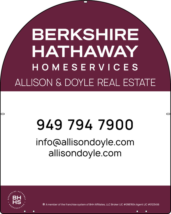 Arc Top Office Sign Panel, 30h x 24, Steel