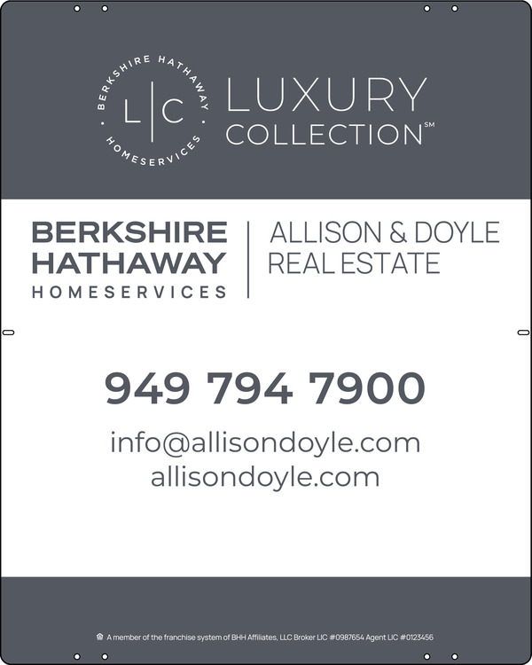 Office Sign Panel, 30h x 24, Steel