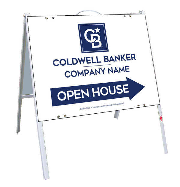 A-Frame and Office Open House Sign Panel Unit, 18h x 24w, .050 Poly