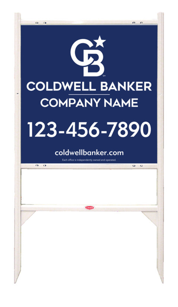 Angle Iron Frame and Office Sign Panel Unit, 24h x 24w, .040 Aluminum