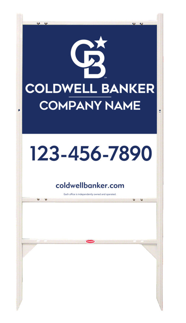 Angle Iron Frame and Office Sign Panel Unit, 30h x 24w, .040 Aluminum