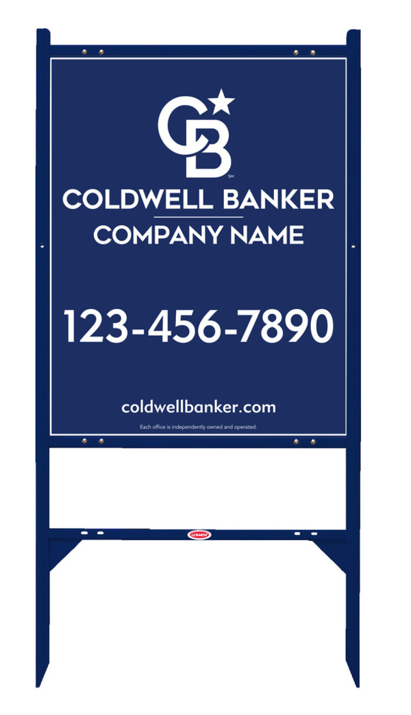 Angle Iron Frame and Office Sign Panel Unit, 30h x 24w, .040 Aluminum