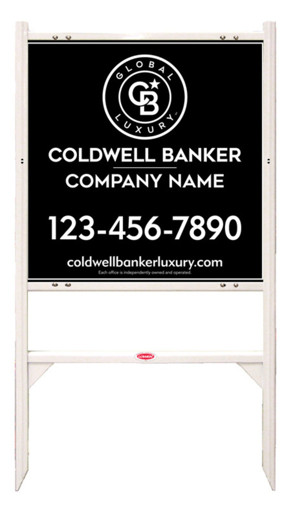 Angle Iron Frame and Office Sign Panel Unit, 24h x 24w, .040 Aluminum