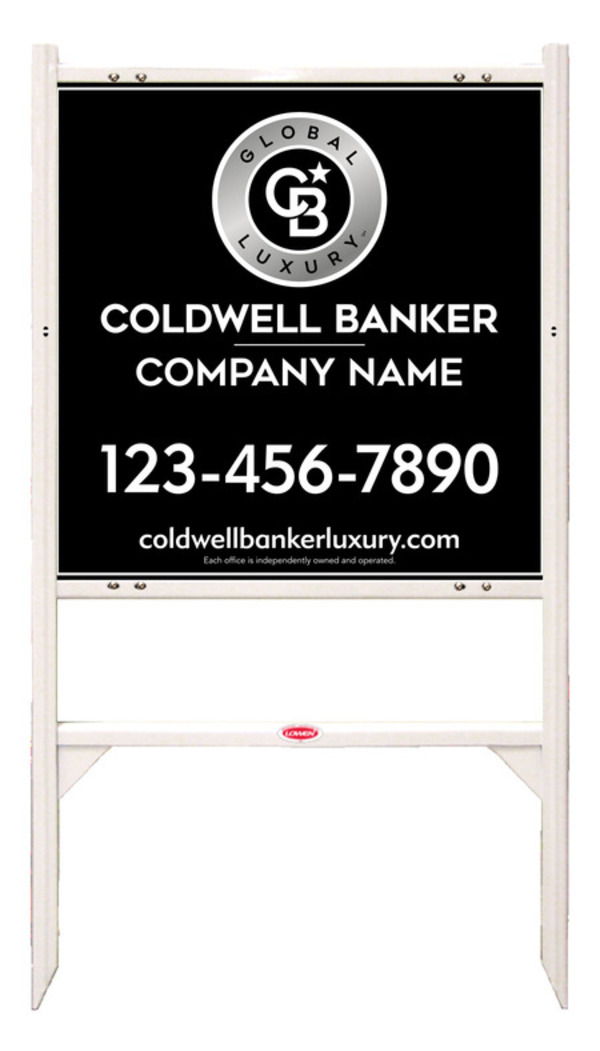 Angle Iron Frame and Office Sign Panel Unit, 24h x 24w, .040 Aluminum