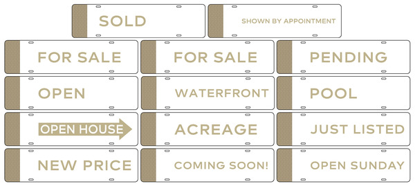 Steel Message Rider 6x24 - Century 21 | Lowen Sign