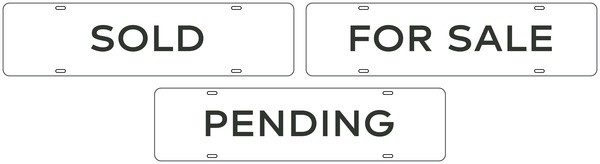 Steel Message Rider 6x24 Fine Homes - Century 21 | Lowen Sign