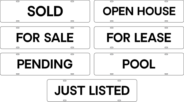 Steel Message Riders 6x24 Premium - Century 21 | Lowen Sign