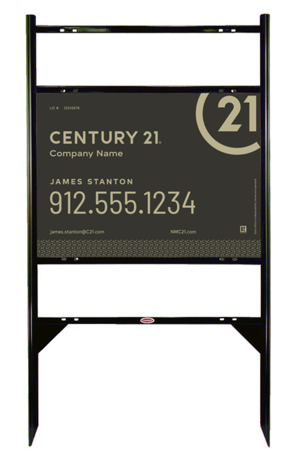 Thor Frame 18x24 Aluminum Composite Dual Rider Signature - Century 21 | Lowen Sign