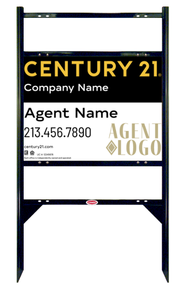 Thor Frame 18x24 Steel Agent Luxury - Century 21 | Lowen Sign