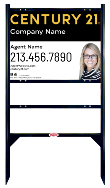 Thor Frame 18x24 Steel Single Rider Signature Office - Century 21 | Lowen Sign