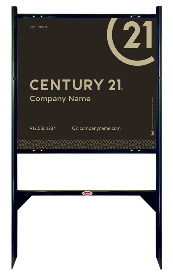 Angle Iron Frame and Sign Panel Unit, 22h x 24w