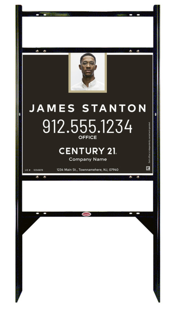 Thor Frame Unit 22x24 Steel Agent Photo Centric - Century 21 | Lowen Sign